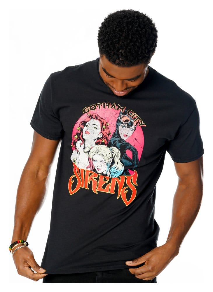 Gotham City Sirens T-Shirt Vintage Poster Size XXL