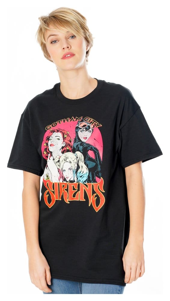 Gotham City Sirens T-Shirt Vintage Poster Size XXL