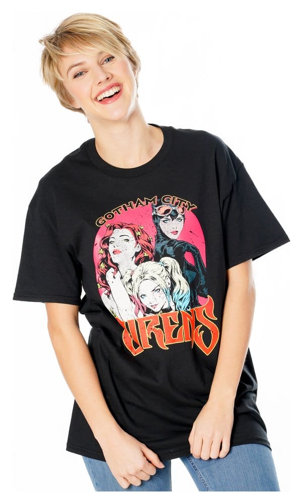 Gotham City Sirens T-Shirt Vintage Poster Size XL