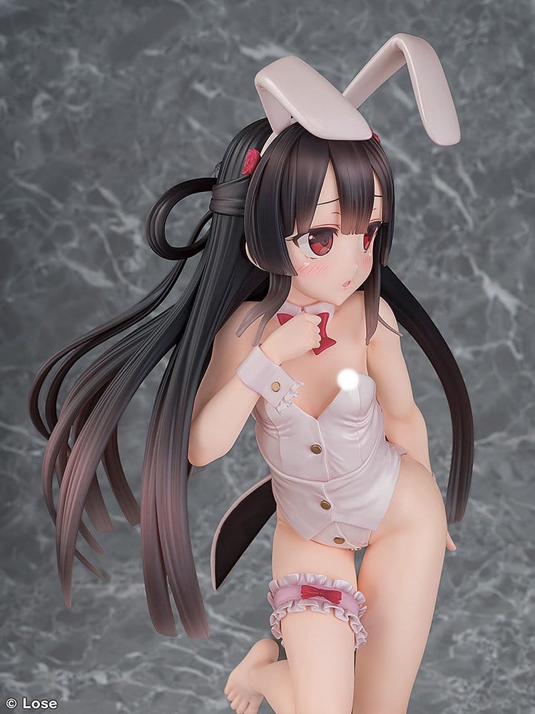 Maitetsu Last Run!! Statue 1/3 Hachiroku: White Bunny Ver. 40 cm