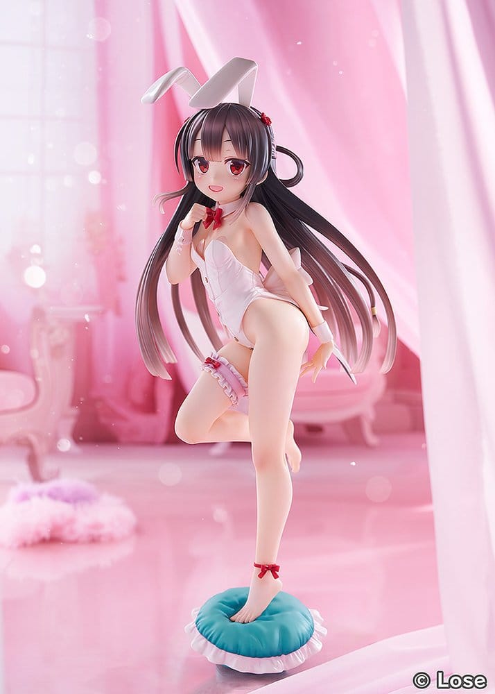 Maitetsu Last Run!! Statue 1/3 Hachiroku: White Bunny Ver. 40 cm