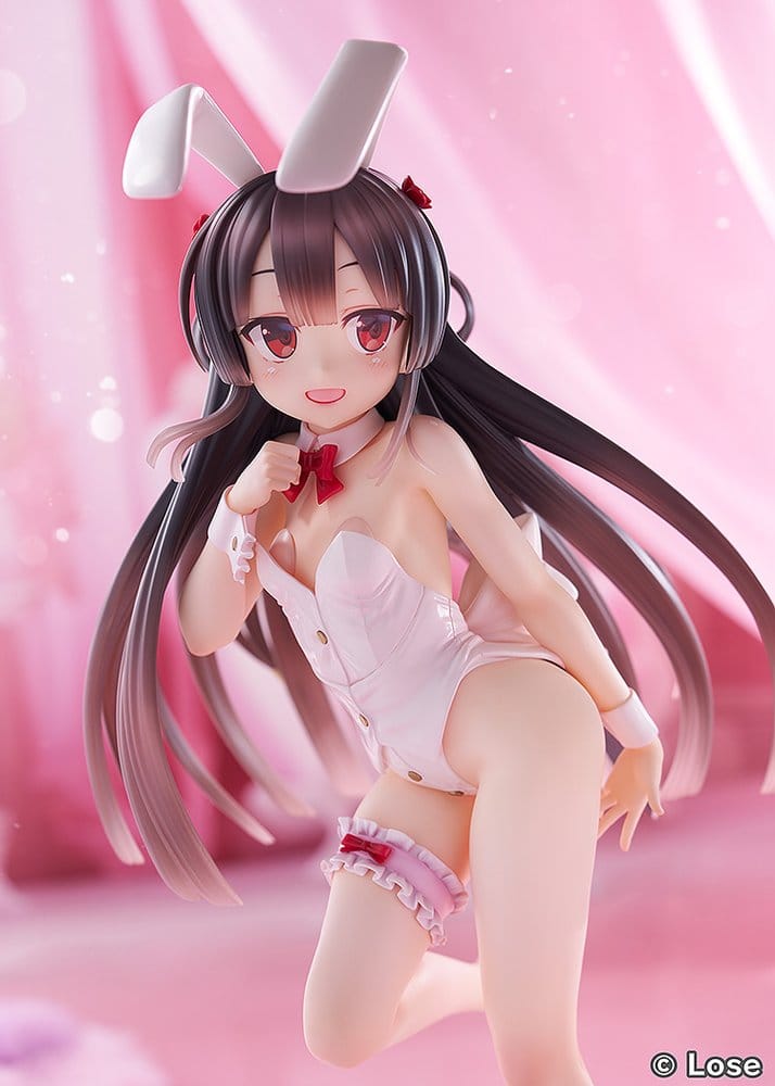 Maitetsu Last Run!! Statue 1/3 Hachiroku: White Bunny Ver. 40 cm