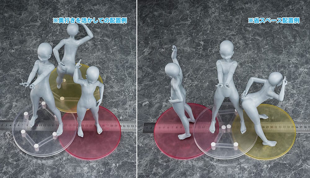 Dele til figurernes base Float
