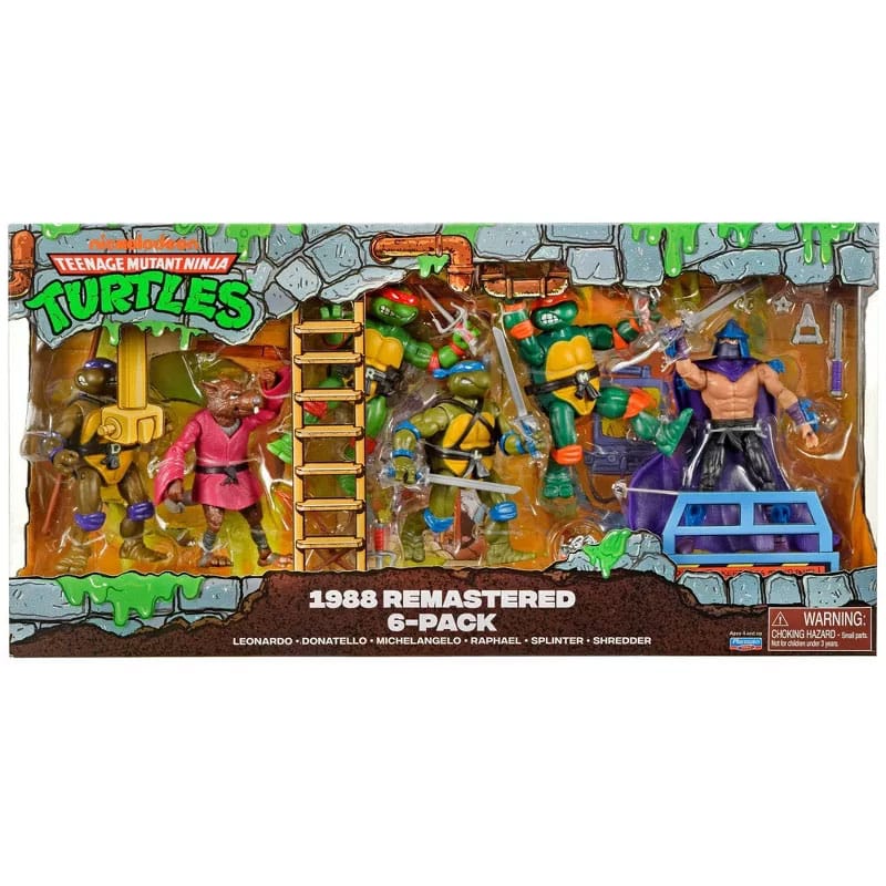 Teenage Mutant Ninja Turtles Action Figures 1988 Remastered heo EU Exclusive (6)