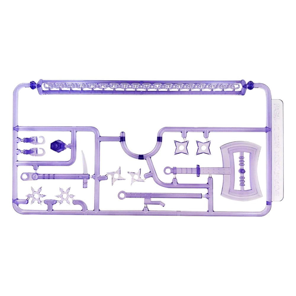 Original Character 1/80 Plastic Model Kit Pop Series04:Shinobi2 Clear Purple 2 cm