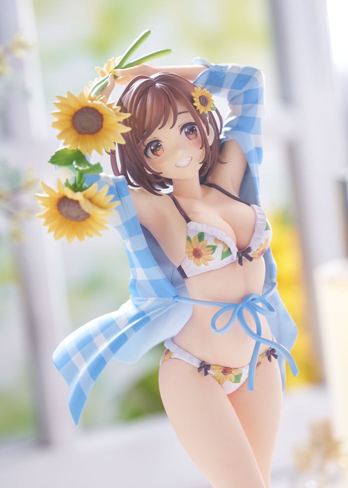 Original Character PVC Statue 1/7 Sunflower Girl Illustration by EnMorikura 24 cm