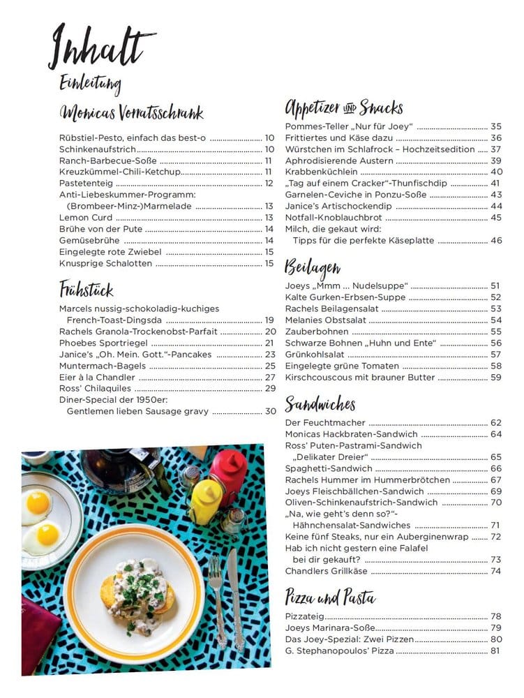 Friends - The TV Series: The Official Cookbook *German Version*