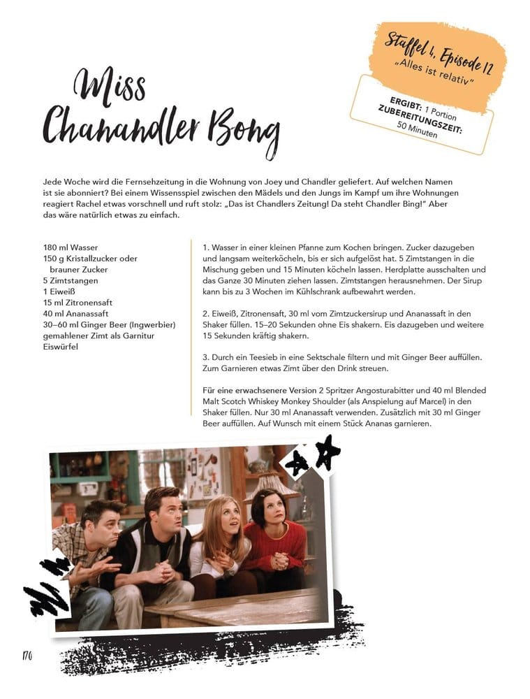Friends - The TV Series: The Official Cookbook *German Version*