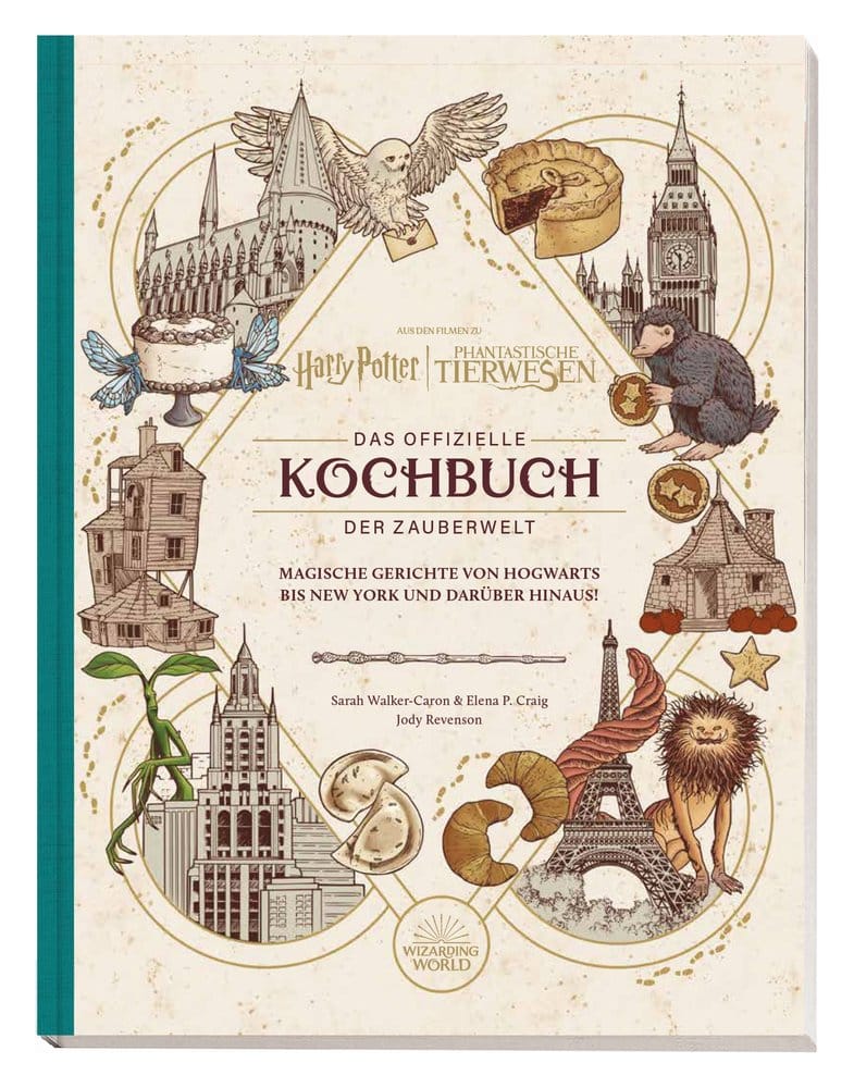 Harry Potter: The Official Wizarding World Cookbook: Magical Dishes from Hogwarts *German Version*
