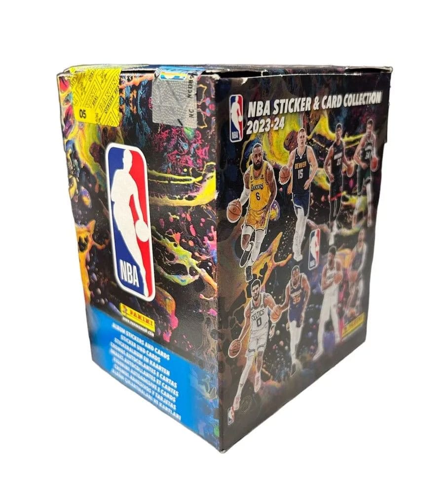 NBA Sticker & Trading Cards Collection 2023-24 Display (50) - Damaged packaging