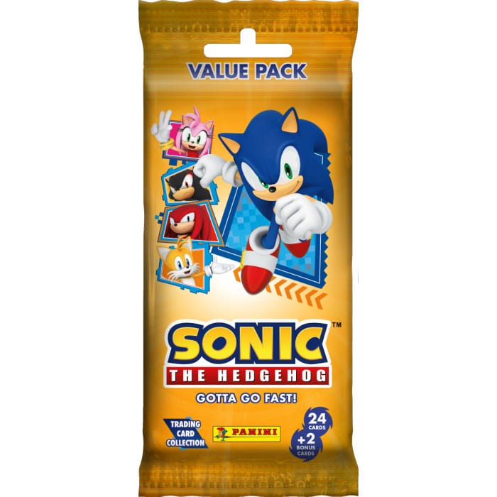 Sonic The Hedgehog - Gotta Go Fast! - Trading Cards Fat Packs Display (10)