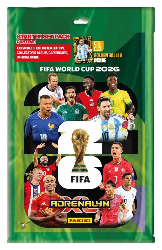 FIFA World Cup 2026 Adrenalyn XL Trading Cards Starter Pack *German Version*