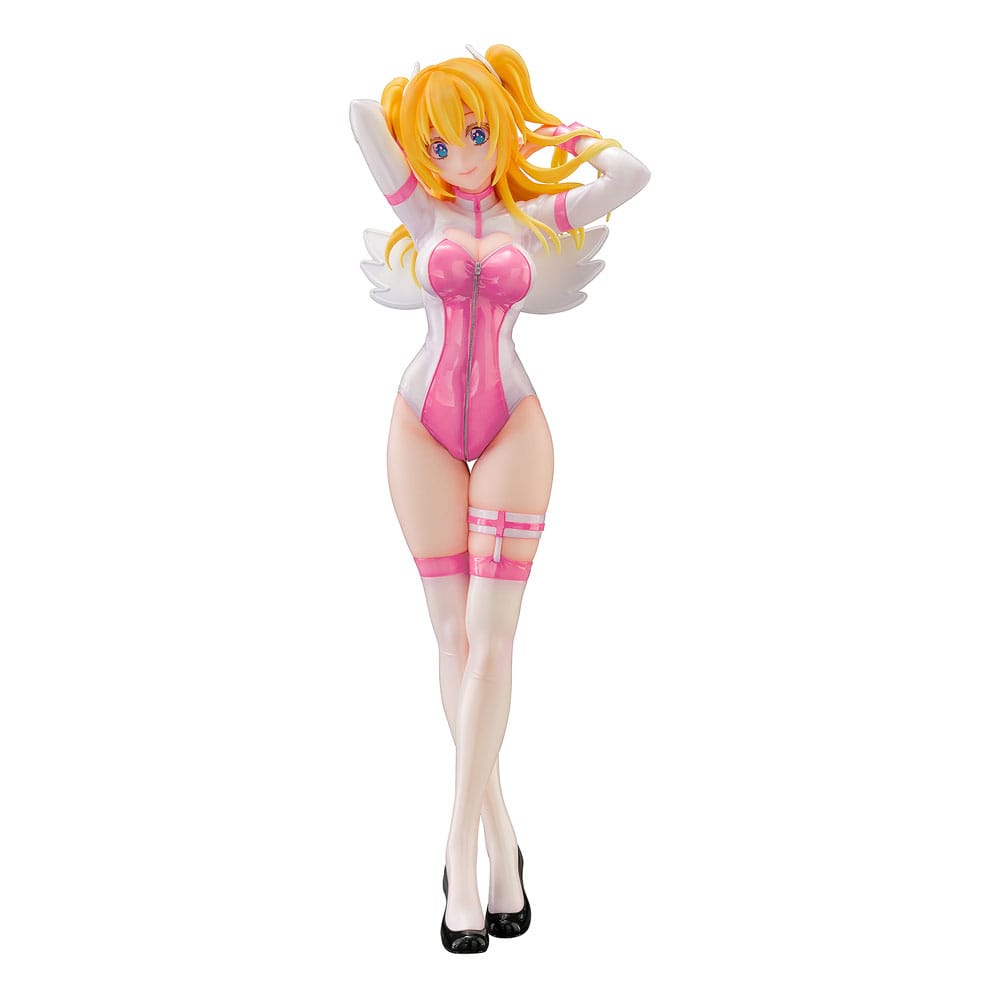 2.5 Dimensional Seduction PVC Statue 1/7 Liliel Angel School spin-off Training Suit/Ririsa 25 cm