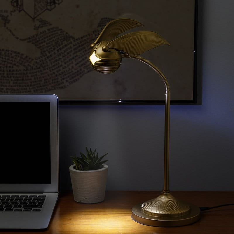 Harry Potter Desk Lamp Golden Snitch Posable