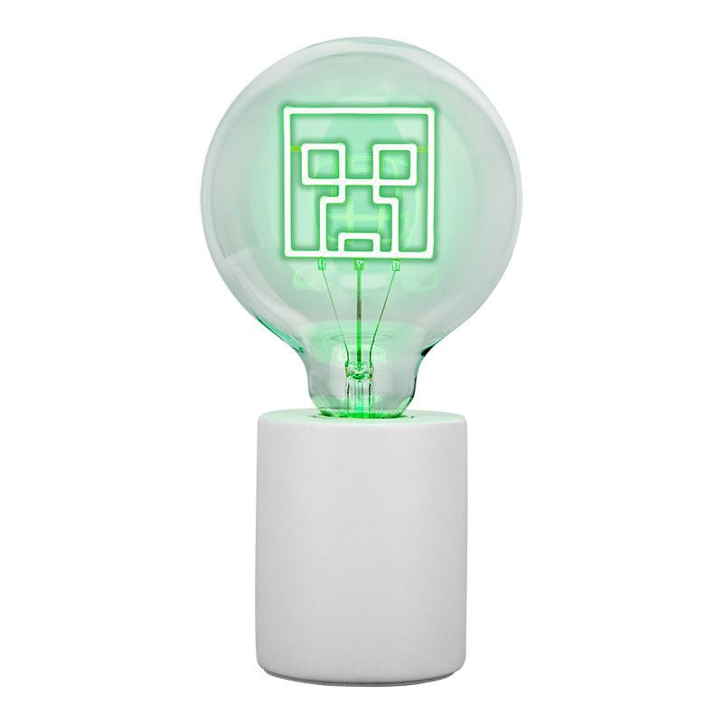 Minecraft Neon LED Bulb Creeper