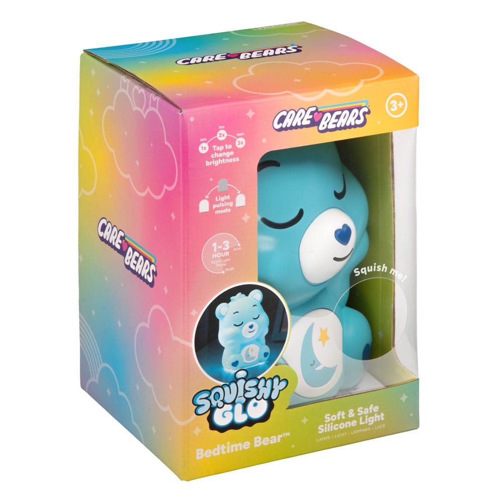 Care Bears Squishy Glo Silicon Light Bedtime Bear 15 cm
