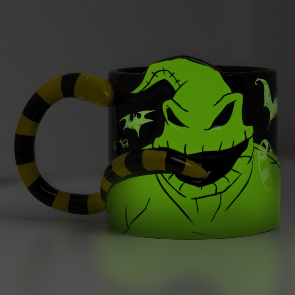 Nightmare Before Christmas Shaped Mug Oogie Boogie Glow in the Dark