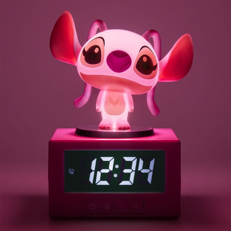 Lilo & Stitch Icon Alarm Clock Angel 12 cm