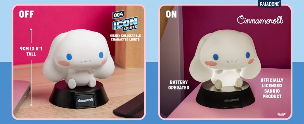 Sanrio Icon Light Cinnamoroll 9 cm