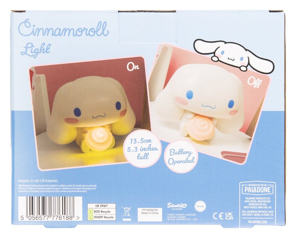 Sanrio GloBuddies Light Cinnamoroll 14 cm