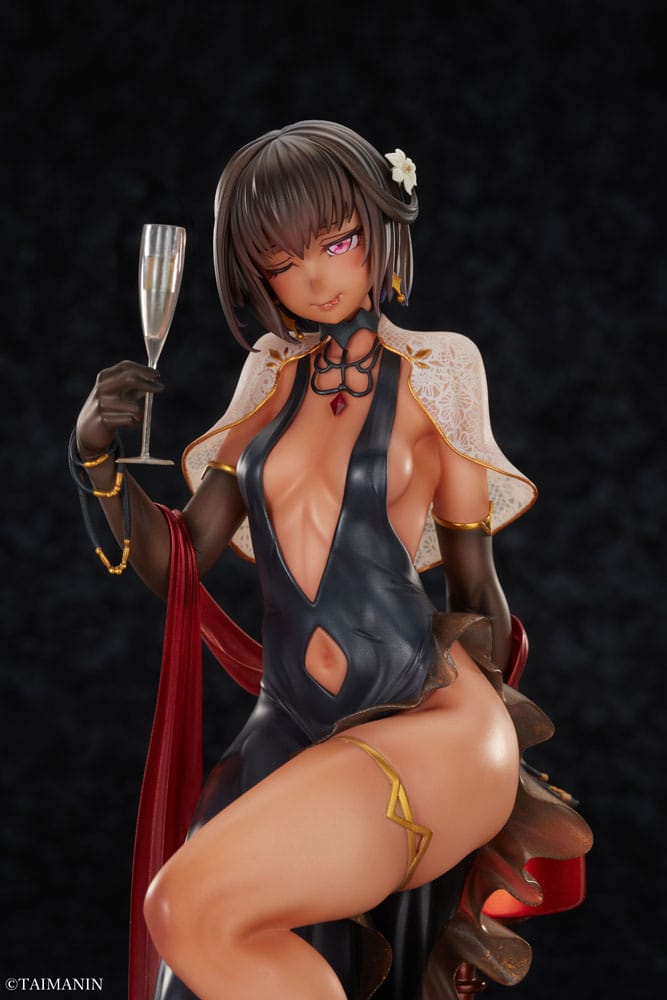 Taimanin RPGX Statue 1/6 Adult Yukikaze Night Party Dress Ver. 26 cm