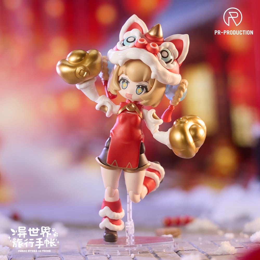 Isekai Ryoko no Techo Plastic Model Kit SP01 New Warrior Lennie Brown New Year Ver. 14 cm