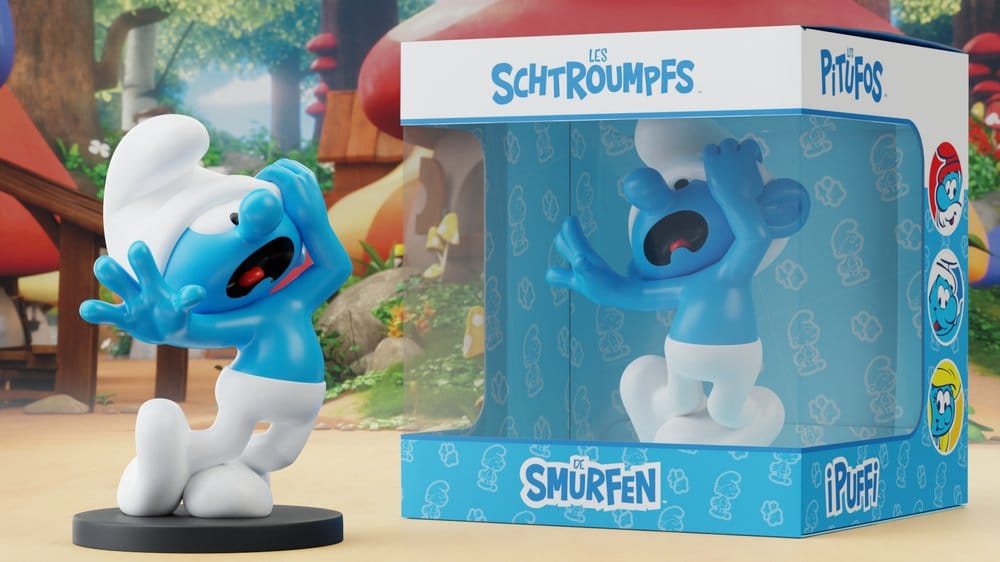 The Smurfs Statue Clumsy Smurf 12 cm