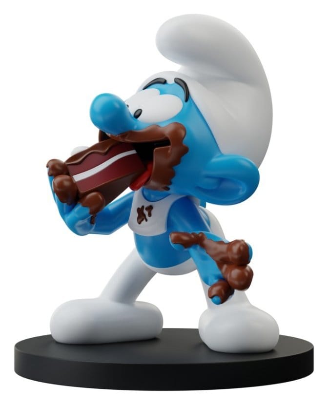 The Smurfs Statue Greedy Smurf 10 cm