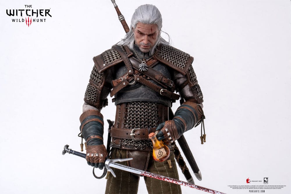 The Witcher 3: Wild Hunt Action Figure 1/6 Geralt of Rivia 30 cm