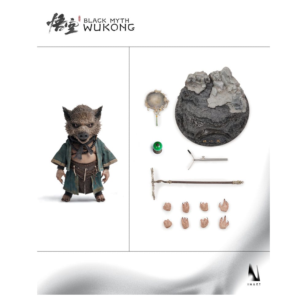 Black Myth: Wukong Action Figure 1/6 Wukong Zhu Bajie 24 cm