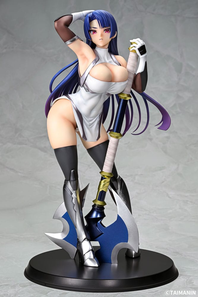 Taimanin RPGX PVC Statue 1/6 Pale Mauve Murasaki Yatsu 28 cm