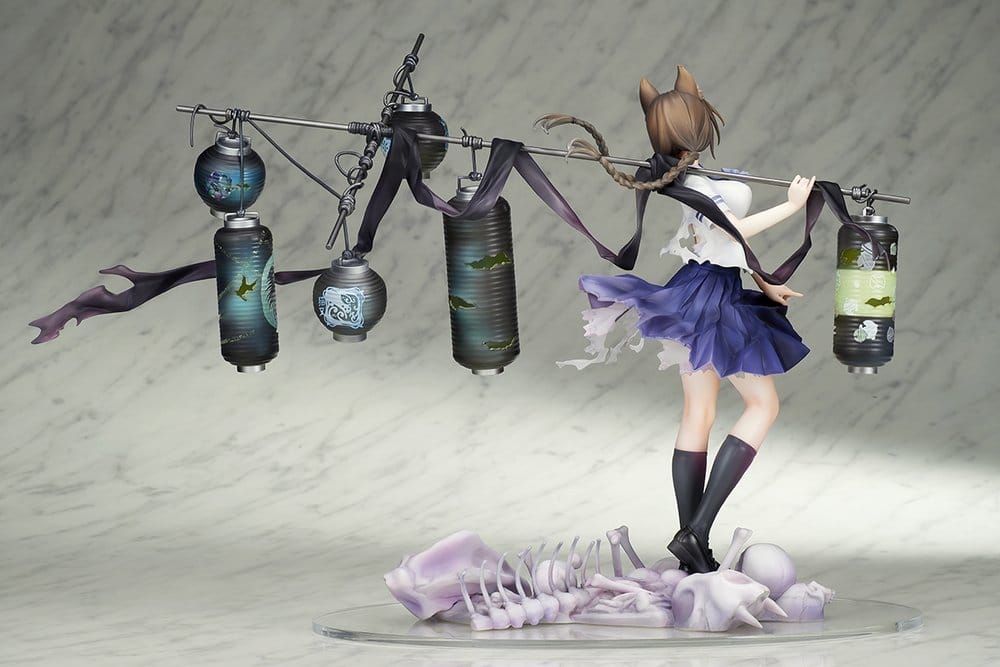Comics Bakemonogatari PVC Figure 1/7 Tsubasa Hanekawa 26 cm