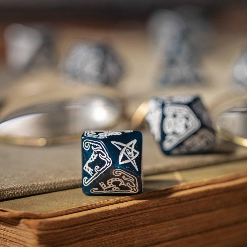 Call of Cthulhu Dice Set Abyssal &amp; White (7)