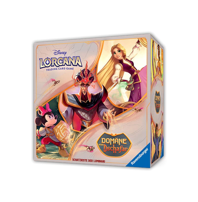 Disney Lorcana TCG Domäne von Dschafar llumineer's Trove (24) *German Edition*