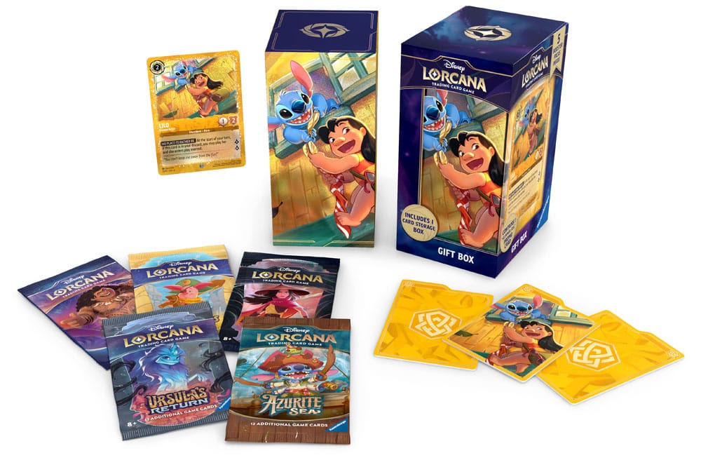 Disney Lorcana TCG Archazia's Island Gift Set Stitch  *English Edition*