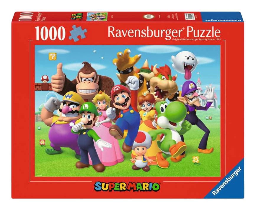 Nintendo Challenge Jigsaw Puzzle Super Mario (1000 pieces)