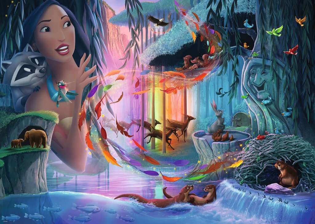 Disney Castle Collection Jigsaw Puzzle Pocahontas (1000 pieces)