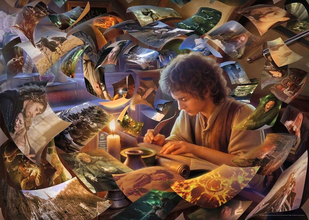 The Lord of the Rings Jigsaw Puzzle Frodo's Journey (1000 Pieces)