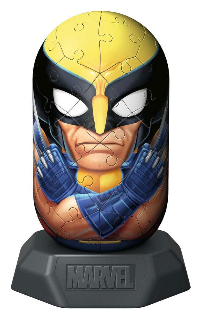 Marvel Hylkies 3D Puzzle Wolverine (55 pieces)