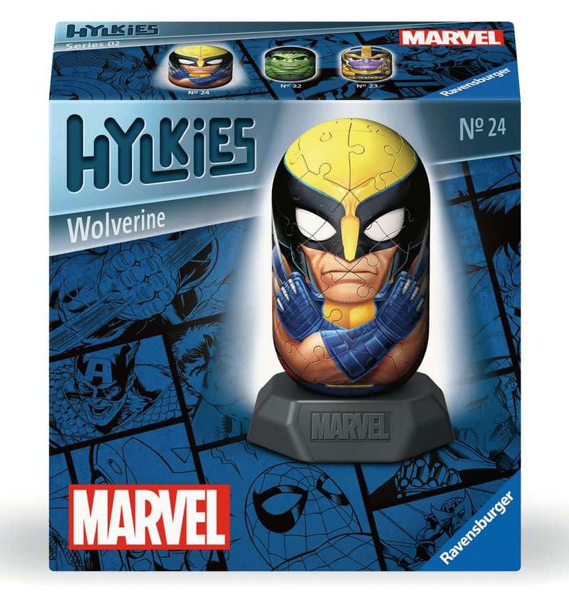 Marvel Hylkies 3D Puzzle Wolverine (55 pieces)