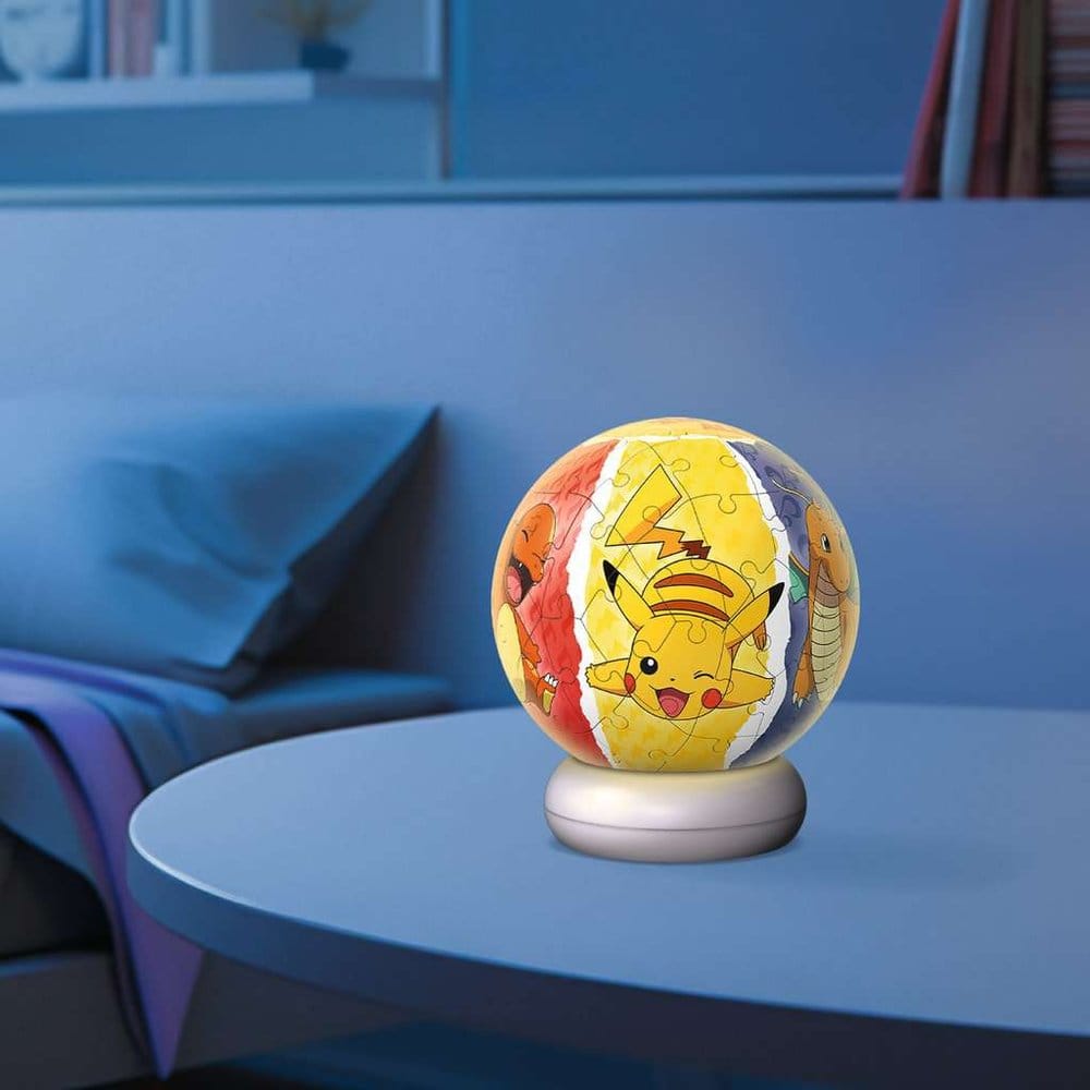 Pokémon 3D Jigsaw Puzzle Ball Nightlight (73 Pieces)