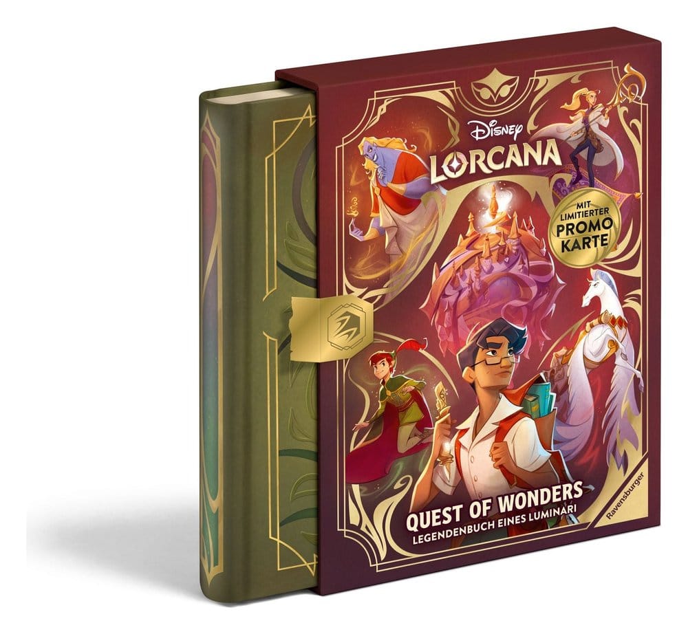Disney Lorcana TCG Quest of Wonders - Lorebook of an Illuminari *German Version*