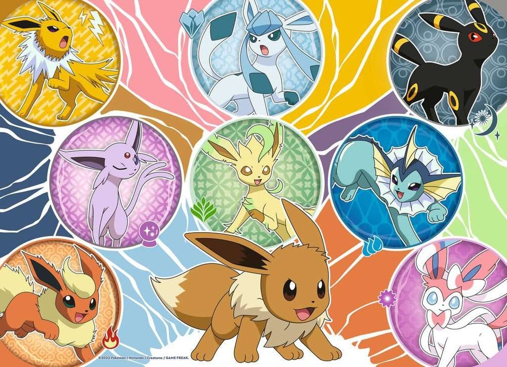 Pokémon Puzzle 4-Pack Pokémon Buddies (4x100 Pieces)