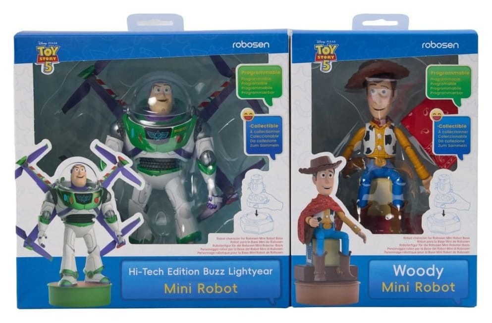 Disney Interactive Robot Toy Story 5 Set - Buzz Lightyear & Woody (Hi-Tech Edition) *German Version*
