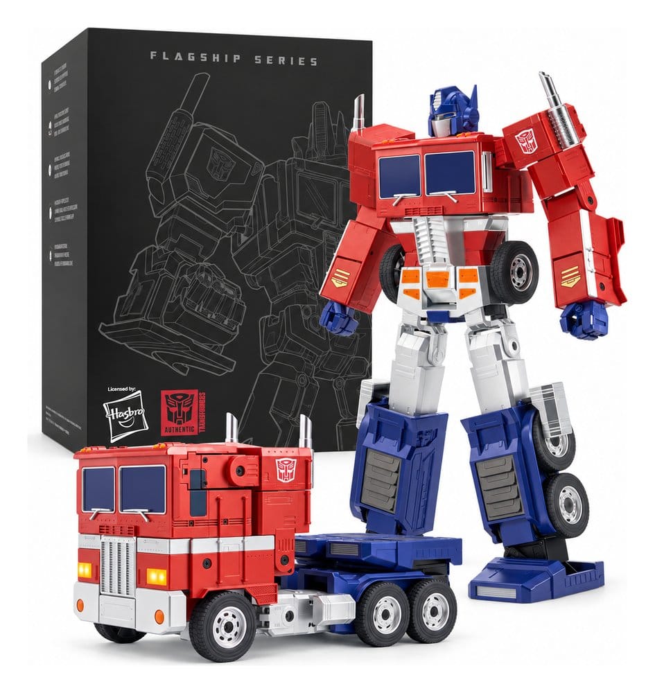 Transformers G1 Flagship Interactive Robot Optimus Prime (2026 Version) 48 cm