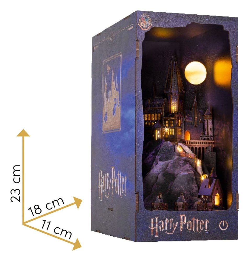 Harry Potter Tiny Adventures Book Nook Mini Diorama Hogwarts Castle 18 cm