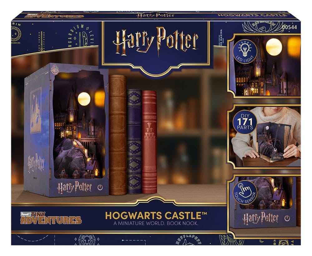 Harry Potter Tiny Adventures Book Nook Mini Diorama Hogwarts Castle 18 cm