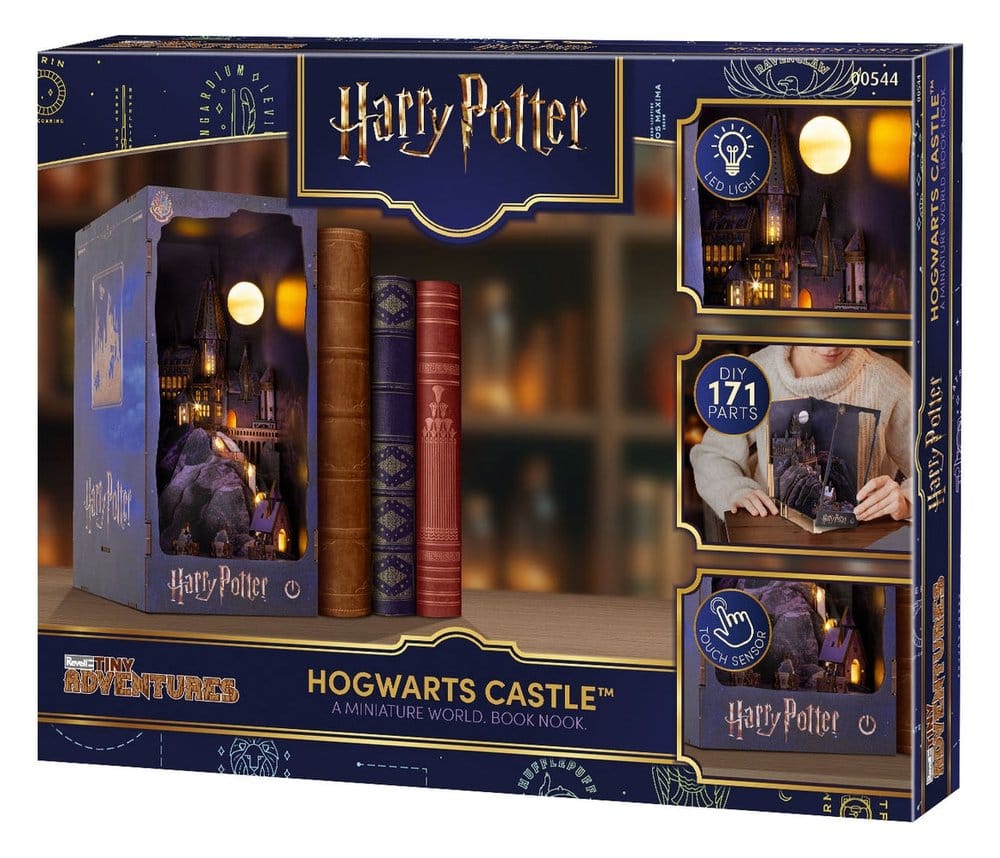 Harry Potter Tiny Adventures Book Nook Mini Diorama Hogwarts Castle 18 cm