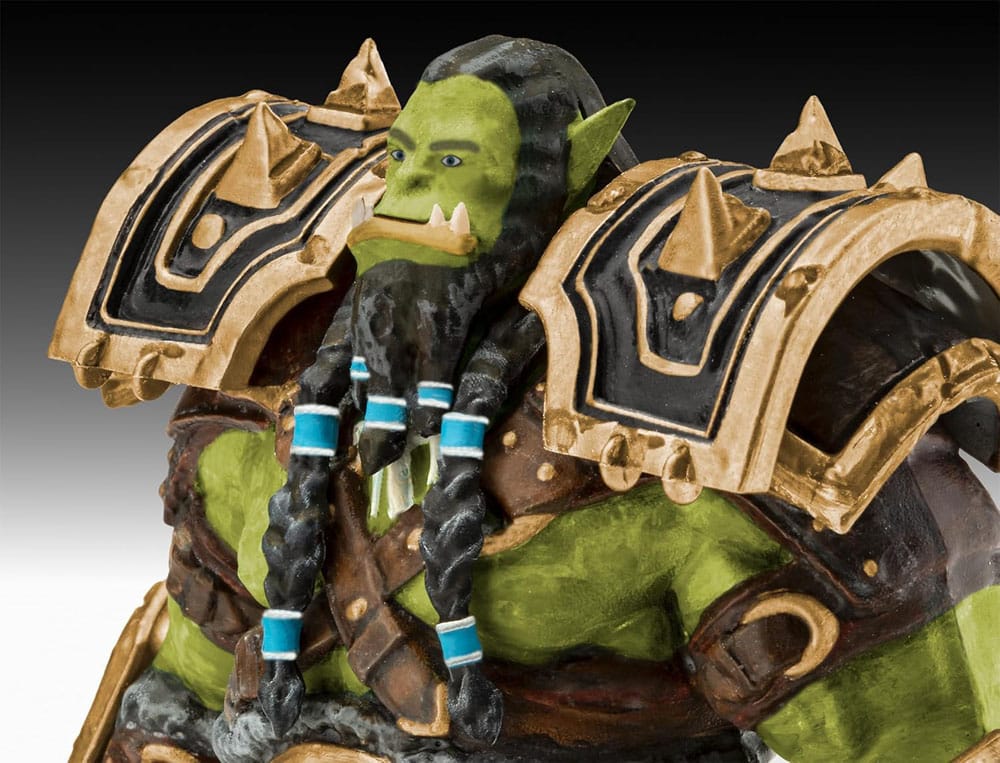 World of Warcraft Model Kit Gift Set 1/16 The Orc Thrall 13 cm