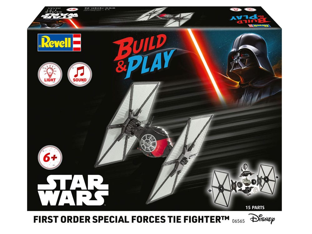 Star Wars Model Kit 1/51 First Order Special Forces TIE Fighter 14 cm